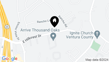 Map of 1415 Hillcrest Drive, Thousand Oaks CA, 91362