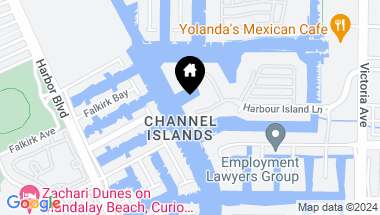 Map of 4241 Harbour Island Lane, Oxnard CA, 93035