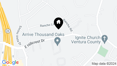 Map of 1415 Hillcrest Drive 2, Thousand Oaks CA, 91362