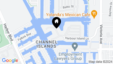 Map of 4242 Harbour Island Lane, Oxnard CA, 93035