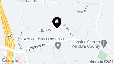 Map of 1400 RANCHO Lane, Thousand Oaks CA, 91362