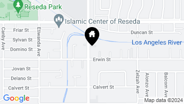 Map of 6316 Lindley Avenue, ENCINO CA, 91316