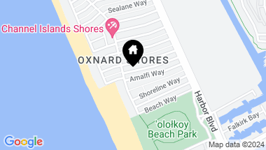 Map of 5040 Island View Street, Oxnard CA, 93035