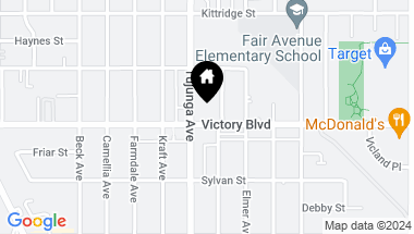Map of 11341 Victory Blvd, North Hollywood CA, 91606