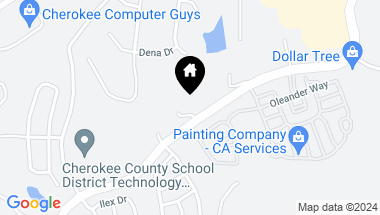 Map of 620 Prominence Point Parkway, Canton GA, 30114