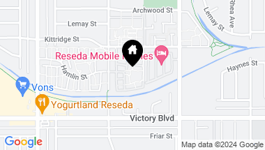 Map of 6551 Wystone Avenue 2, Reseda CA, 91335