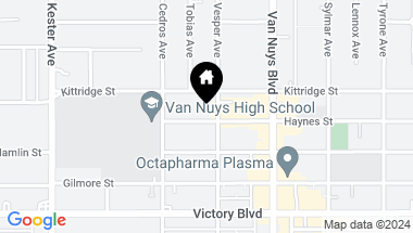 Map of 7546 Gaviota Avenue, Van Nuys CA, 91406