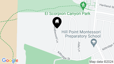 Map of 6712 Randiwood Lane, West Hills CA, 91307