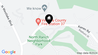 Map of 4217 Dan Wood Drive, Westlake Village CA, 91362