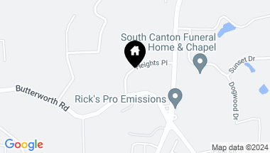 Map of 202 Heights Place, Canton GA, 30114