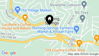 Map of 31788 Panorama Drive, Running Springs CA, 92382