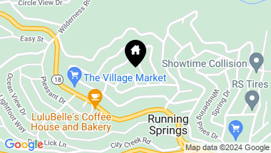 Map of 31722 Luring Pines Circle, Running Springs CA, 92382