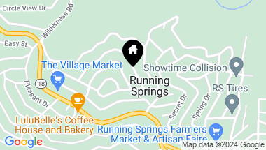 Map of 31775 Christmas Tree Lane, Running Springs CA, 92382