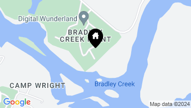 Map of 317 Bradley Creek Point Road, Wilmington NC, 28403