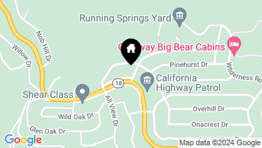 Map of 31208 Outer Highway 18, Running Springs CA, 92382