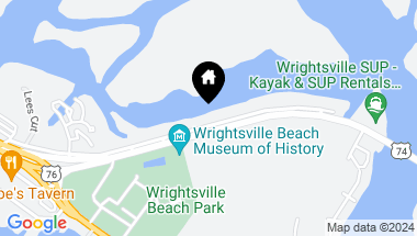 Map of 56 Pelican Drive, Wrightsville Beach NC, 28480