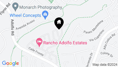 Map of 98 Rancho Adolfo Drive 138, Camarillo CA, 93012