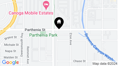 Map of 21350 Parthenia Street, Canoga Park CA, 91304