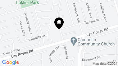 Map of 77 Lantana Street, Camarillo CA, 93010