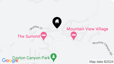 Map of 24425 Woolsey Road 186, West Hills CA, 91304