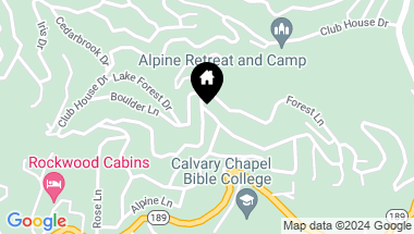 Map of 26325 Lake Forest Drive, Twin Peaks CA, 92391