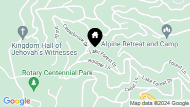 Map of 26151 Lake Forest Drive, Twin Peaks CA, 92391