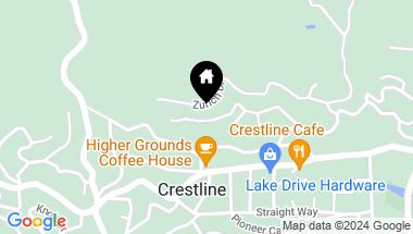 Map of 23778 Zuger Drive, Crestline CA, 92325
