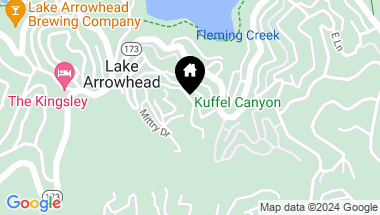 Map of 395 Primrose Circle, Lake Arrowhead CA, 92352