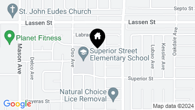 Map of 9752 Laramie Avenue, Chatsworth CA, 91311