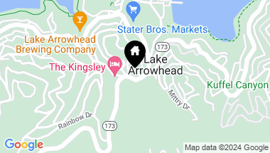 Map of 312 Hwy 173, Lake Arrowhead CA, 92352