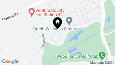 Map of 870 Congressional Road, Simi Valley CA, 93065