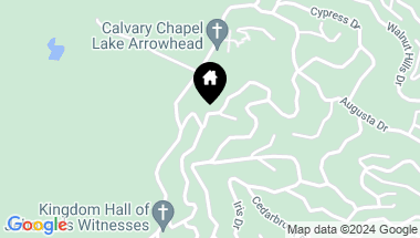 Map of 271 La Casita Drive, Twin Peaks CA, 92391
