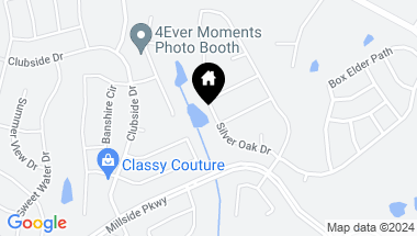 Map of 4640 Silver Oak Drive SW, Gainesville GA, 30504