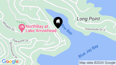 Map of 27447 N Bay Road, Lake Arrowhead CA, 92352