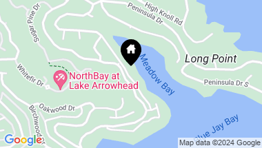 Map of 27459 North Bay, Lake Arrowhead CA, 92352