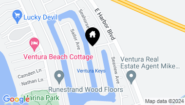 Map of 2909 Seahorse Avenue, Ventura CA, 93001