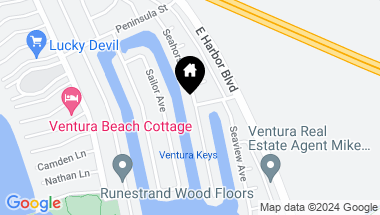 Map of 2887 Seahorse Avenue, Ventura CA, 93001