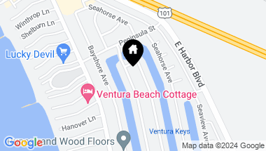 Map of 2724 Surfrider Avenue, Ventura CA, 93001