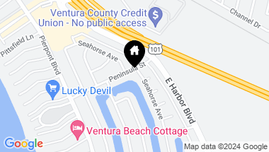 Map of 2607 Seahorse Avenue, Ventura CA, 93001