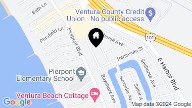 Map of 2554 Bayshore Avenue, Ventura CA, 93001