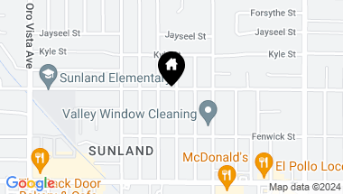 Map of 10655 Langmuir Avenue, Sunland CA, 91040
