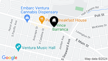 Map of 2176 E Main Street 118, Ventura CA, 93001