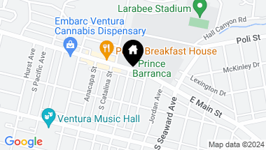 Map of 2176 E Main Street 116, Ventura CA, 93001
