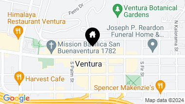 Map of 419 E Main Street, Ventura CA, 93001