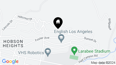 Map of 2188 Sunset Drive, Ventura CA, 93001