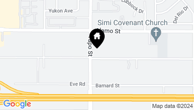 Map of 4421 Adam Road, Simi Valley CA, 93063