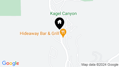 Map of 0 Kagel Canyon, Kagel Canyon CA, 91342