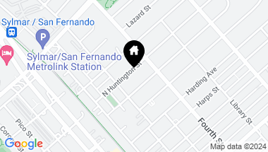 Map of 300 N Huntington Street, San Fernando CA, 91340