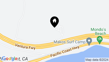 Map of 3945 Pacific Coast Highway, VENTURA CA, 93001