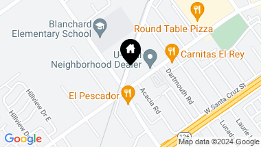 Map of 748 W Main Street, Santa Paula CA, 93060